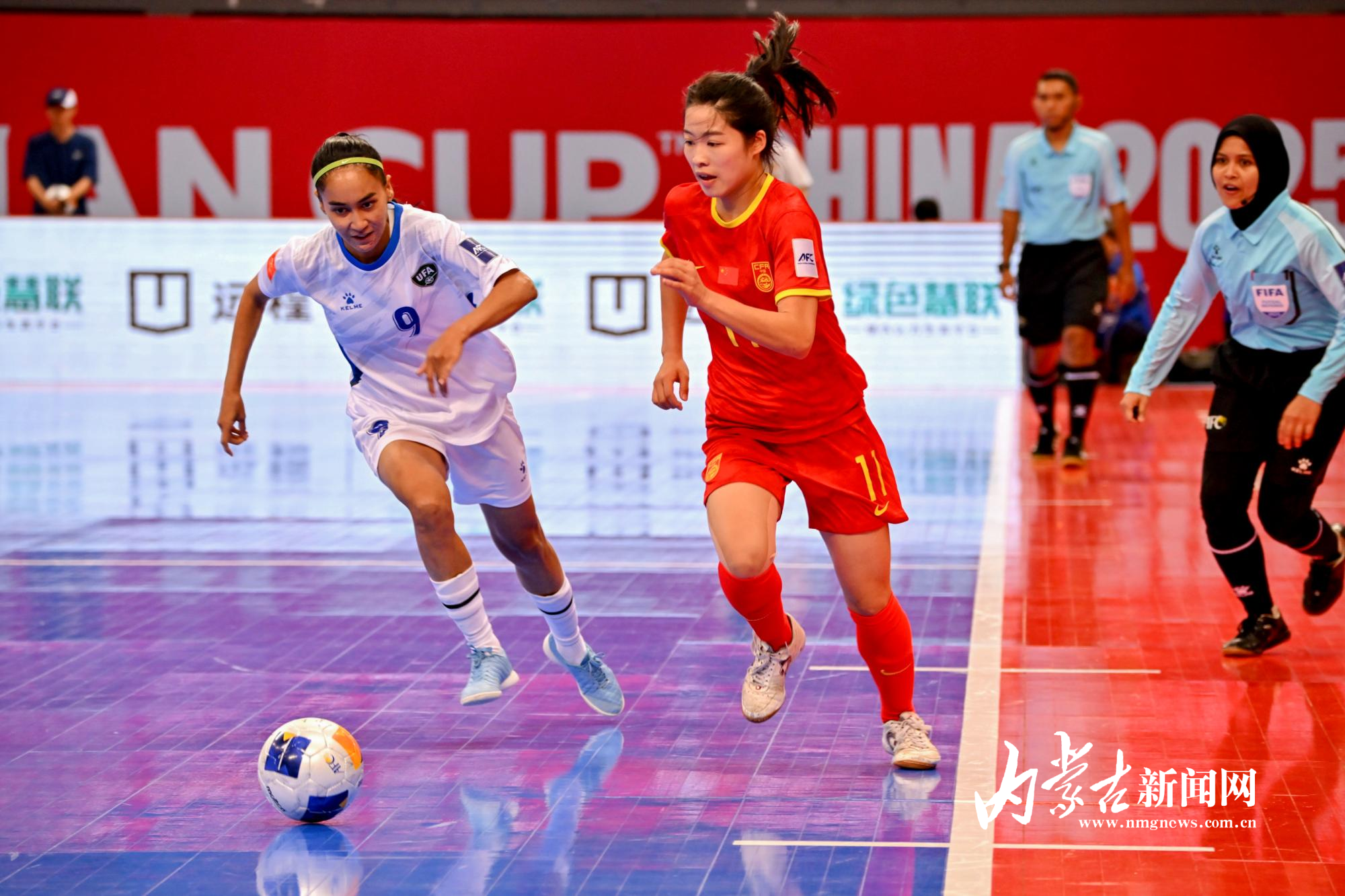 亚洲女子足球锦标赛:中国队晋级四强 亚洲女子足球锦标赛:中国队晋级四强